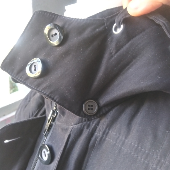 Vintage Black London Fog Coat Size Medium - Picture 6 of 16